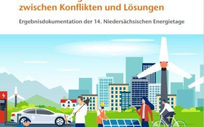 14. Nie­der­säch­si­sche Ener­gie­ta­ge: Ergeb­nis­bro­schü­re veröffentlicht
